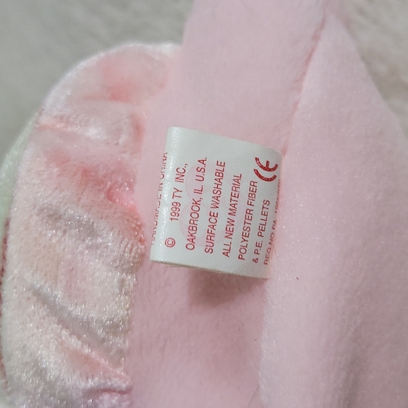 💚3/$25! VTG Swirly the Snail beanie baby - Picture 4 of 5